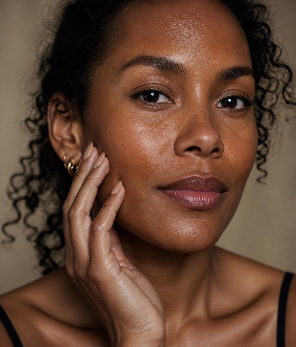 Patient with healthy radiant skin at Gilcess Medical & Aesthetics